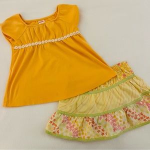 Gymboree Freshly Picked Skort Set